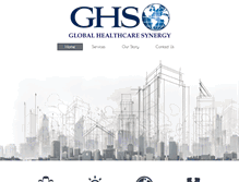 Tablet Screenshot of globalhealthcaresynergy.com